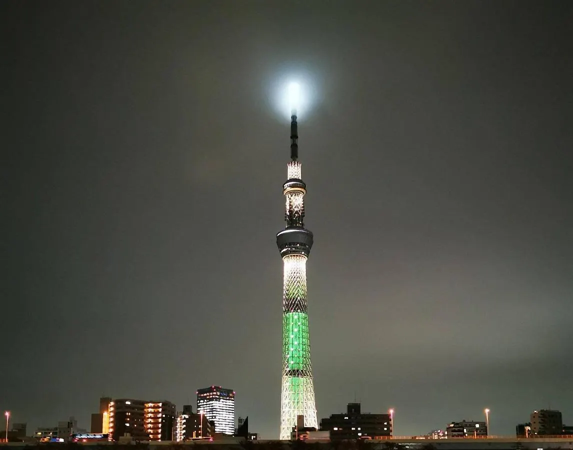 Asakusa Near Skytree Sumida River Room2999 Токио Апартаменты